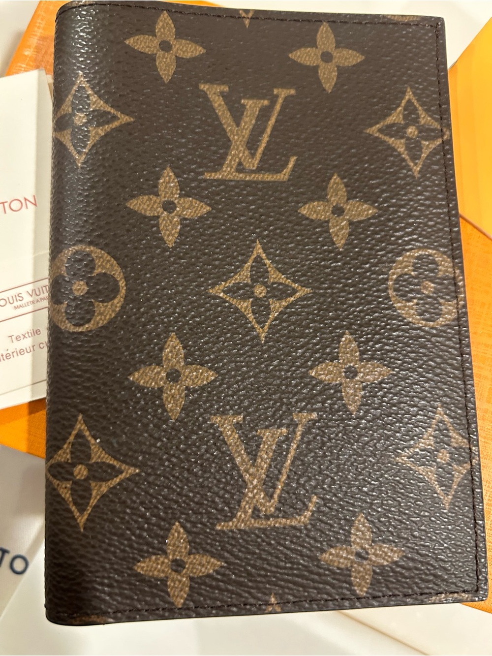 Louis Vuitton Monogram Passport Holder - Dark Brown with Tan Monogram - Picture 2 of 13